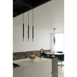 Sollux Hanglamp Mozaica - 3 Lichts - 20 X90 Cm - Zwart Chroom -Leen Bakker 1000098959 0102