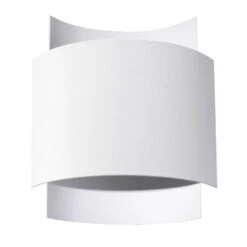 Sollux Wandlamp Impact - 1 Lichts - 11 X23 Cm - Wit
