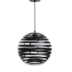 Hoyz Collection - Hanglamp - 1-lichts - 30x30x120 - Zwart