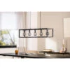 Hoyz Collection - Hanglamp - 5-lichts - 120x25x160 - Zwart