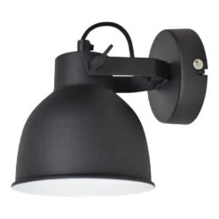 Wandlamp Industrial Large Ø14cm Vintage Black