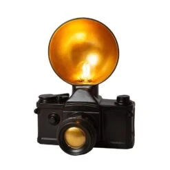 Lucide EXTRAVAGANZA CAMERA Tafellamp - Zwart