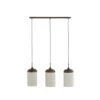 Hanglamp Dania - Bruin/Crème - 90x22x32cm - 3L