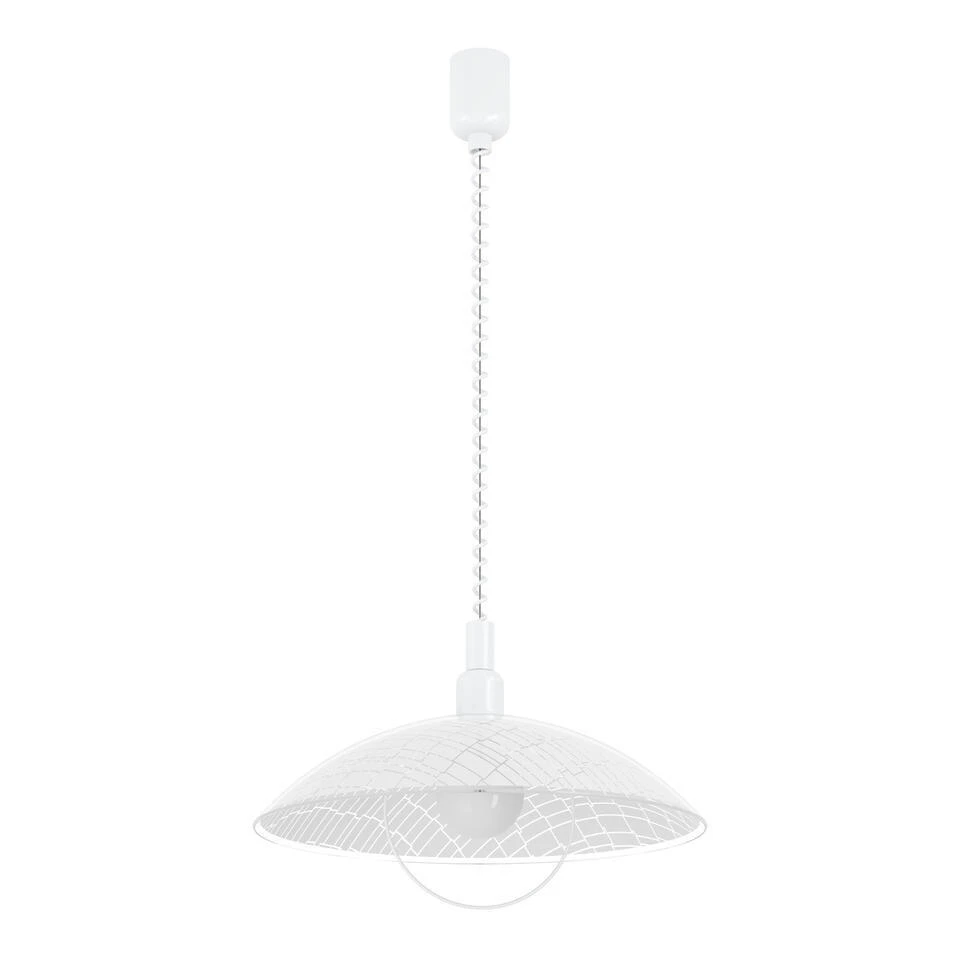 EGLO Alvez Hanglamp - E27 - 42 Cm - Wit 1 EGLO Alvez Hanglamp - E27 - 42 Cm - Wit