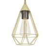 EGLO Tarbes Hanglamp - E27 - Ø 17,5 Cm - Goud