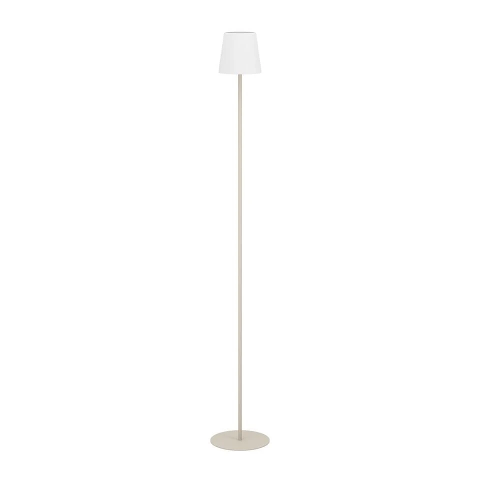 EGLO Fiorana Vloerlamp - E14 - Hoogte 140,5 Cm - Zandkleur/Wit 1 EGLO Fiorana Vloerlamp - E14 - Hoogte 140,5 Cm - Zandkleur/Wit
