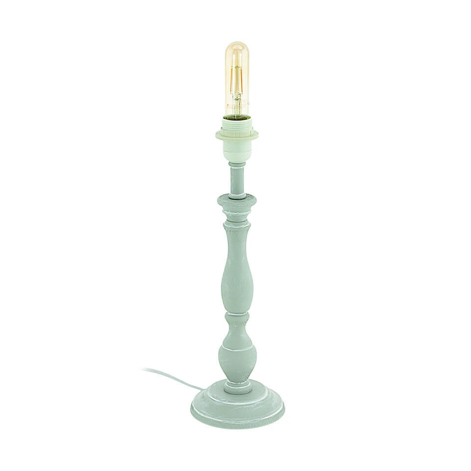 EGLO Tafellamp - E27 - Ø 12 Cm - Grijs 1 EGLO Tafellamp - E27 - Ø 12 Cm - Grijs