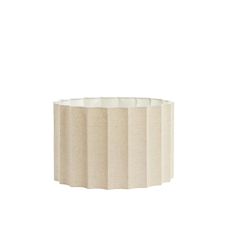 Cilinder Lampenkap Disli - Crème - Ø35cm 1 Cilinder Lampenkap Disli - Crème - Ø35cm