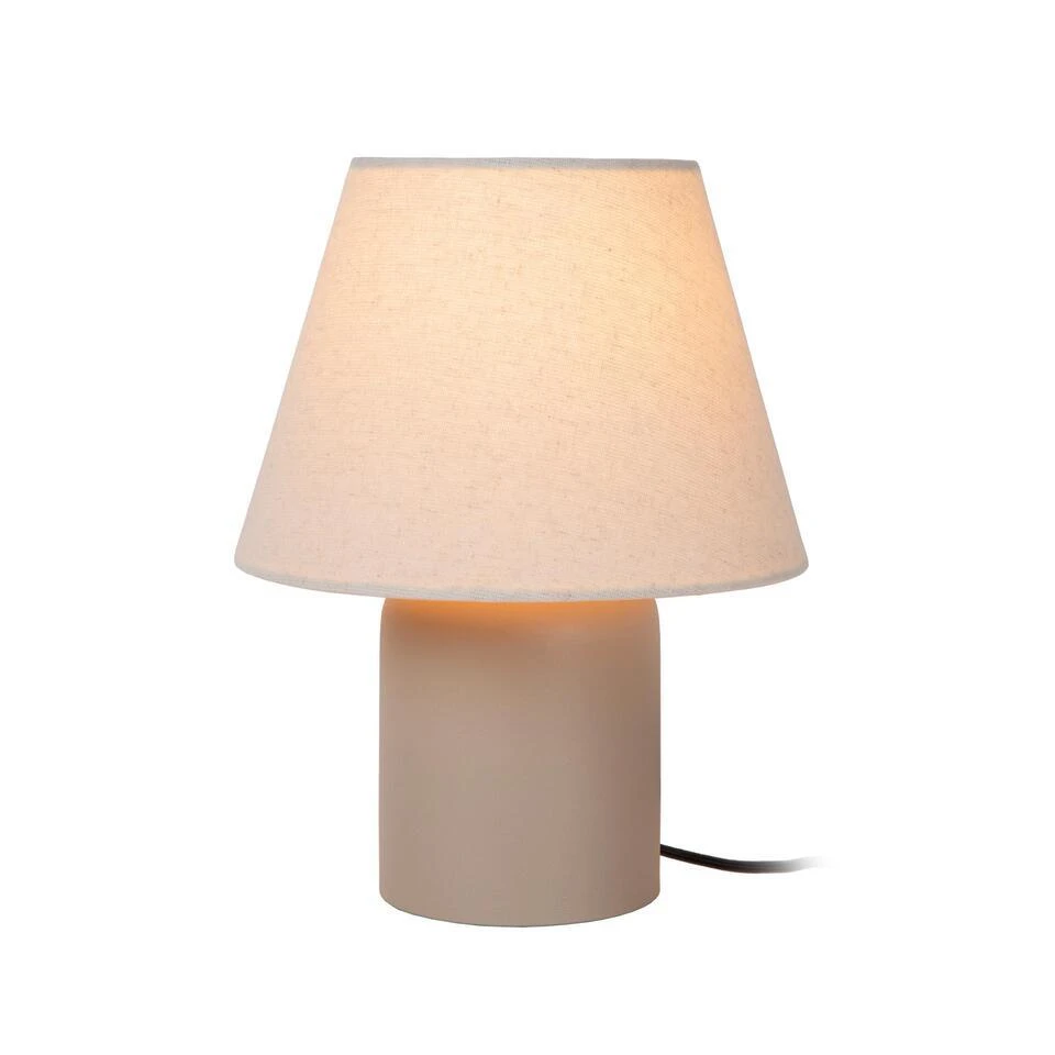 Lucide MACIA Tafellamp - Beige 1 Lucide MACIA Tafellamp - Beige