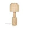 Housecraft Living Jude Vloerlamp Rotan - Bruin