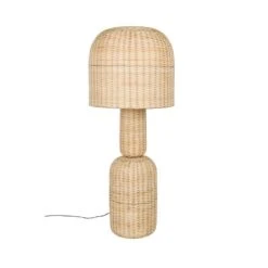 Housecraft Living Jude Vloerlamp Rotan - Bruin