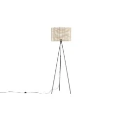 Svea - Veda Vloerlamp - 160 Cm - Rattan