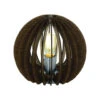 EGLO Cossano Tafellamp - E27 - Hout - Grijs/Bruin