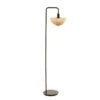 Vloerlamp Baylie - Bruin - 43x30x165cm