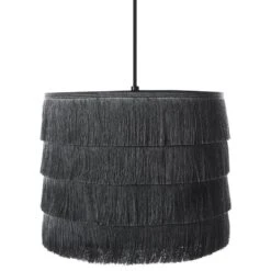 SUAPURE - Hanglamp - Zwart - Polyester