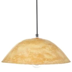 WAYAMBO - Hanglamp - Geel - Papier-maché