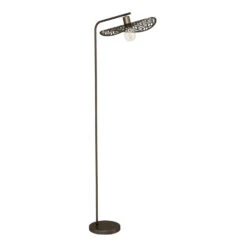 EGLO Swaby Vloerlamp - E27 - 159.5 Cm - Brons