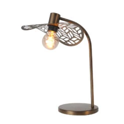 EGLO Swaby Tafellamp - E27 - 46.5 Cm - Brons