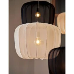 Hanglamp Plumeria - Zand - Ø60cm -Leen Bakker 10622211cefe460fb561d1249bdcedbd