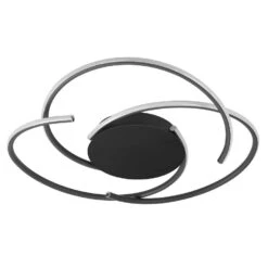 Highlight Plafondlamp Reverso - Ø 48 Cm - Zwart