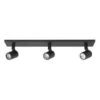 Highlight Spot Rain - 3 Lichts - Balk - IP44 - Zwart