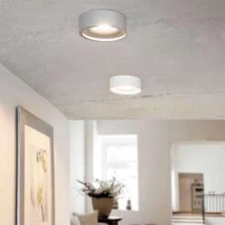 Artdelight Plafondlamp Orlando - Ø 14 Cm - Aluminium 6 Artdelight Plafondlamp Orlando - Ø 14 Cm - Aluminium -Leen Bakker 1261143549 0102