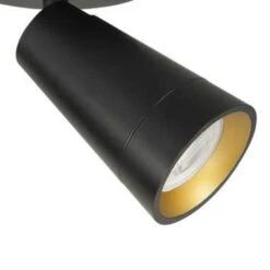 Highlight Spot Petunia - 1 Lichts - Zwart Goud -Leen Bakker 1280756266 0102