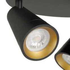 Highlight Spot Petunia - 1 Lichts - Zwart Goud -Leen Bakker 1280756266 0103