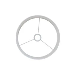 Lampenkap Cilinder POLYCOTTON - 50-50-38cm - Wit -Leen Bakker 1460215546 0110