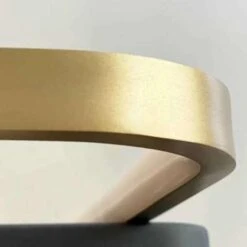 Highlight Plafondlamp Ascona - L 36 B 30 Cm - Mat Goud-zwart -Leen Bakker 1478256083 0103