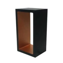 Artdelight Tafellamp Corridor - H 18 Cm B 10 Cm - Zwart-goud 6 Artdelight Tafellamp Corridor - H 18 Cm B 10 Cm - Zwart-goud -Leen Bakker 1491753412 0102