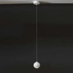 Artdelight Hanglamp Denver - 1 Lichts - Ø 10 Cm - Wit 6 Artdelight Hanglamp Denver - 1 Lichts - Ø 10 Cm - Wit -Leen Bakker 1598933908 0102