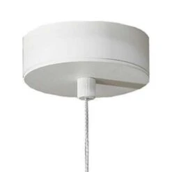 Artdelight Hanglamp Denver - 1 Lichts - Ø 10 Cm - Wit 7 Artdelight Hanglamp Denver - 1 Lichts - Ø 10 Cm - Wit -Leen Bakker 1598933908 0103