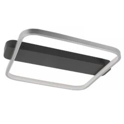 Highlight Plafondlamp Ascona - L 46 B 40 Cm - Mat Chroom-zwart