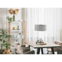 Beliani Hanglamp TENNA - Zilver Metaal -Leen Bakker 16c6133fd12f400cac1e57bab09e782c