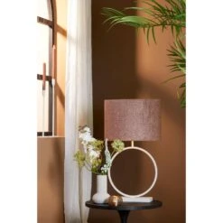 Lampvoet Liva - Crème - 40x12,5x57cm -Leen Bakker 16cc7d051b174ea3beef33accd037995