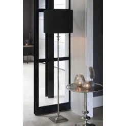 Lampenkap Cilinder LIVIGNO - 40-40-30cm - Antraciet -Leen Bakker 1728284123 0110