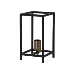Tafellamp 14x14x25 Cm MARLAY Mat Zwart
