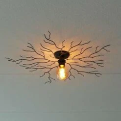 Ylumen Plafondlamp Bichero - Ø 80 Cm - Zwart -Leen Bakker 1802580886 0102