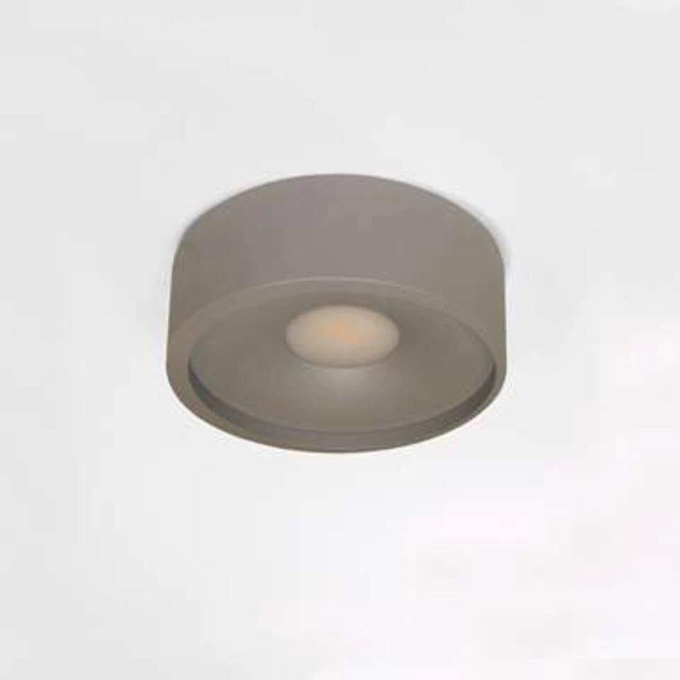 Artdelight Plafondlamp Orlando - Ø 14 Cm - Grijs 2 Artdelight Plafondlamp Orlando - Ø 14 Cm - Grijs - Afbeelding 2