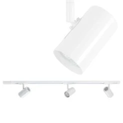 Highlight Railsysteem Trackline 100 Cm - 3 Cilinder Spots - Wit