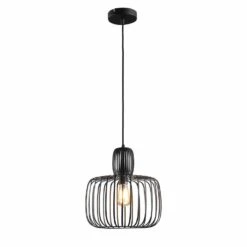 Freelight Hanglamp Costola - Ø 35 Cm - Zwart