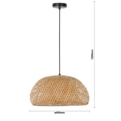 Hanglamp Timeo - Bamboe - Ø44cm -Leen Bakker 19379d41e72640309b77bc68f2f5297b