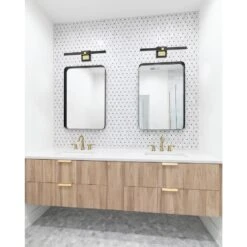 EGLO Peguera Wandlamp - LED - 60 Cm - Zwart/Goud - Spiegellamp 9 EGLO Peguera Wandlamp - LED - 60 Cm - Zwart/Goud - Spiegellamp -Leen Bakker 1e1d8f3ec60e4535aa8ed0a46632026f