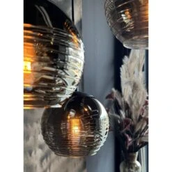 EGLO Lemorieta Hanglamp - E27 - 6-lichts - Ø 57 Cm - Zwart/Goud -Leen Bakker 1ed414bceadf4f26b4ddaa651c64212c