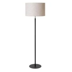 Lucide MAYA Vloerlamp - Beige 8 Lucide MAYA Vloerlamp - Beige -Leen Bakker 20795d1aa7d64caca2298b656ede41f4