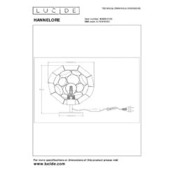 Lucide HANNELORE Tafellamp - Zwart 12 Lucide HANNELORE Tafellamp - Zwart -Leen Bakker 241e6ed9b21a4c85bb7942a4a3f4fa8f