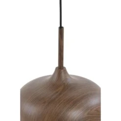 Hanglamp Dania - Bruin/Crème - 90x22x32cm - 3L -Leen Bakker 272b4bccf53f49bfbd5d117ee0aab975