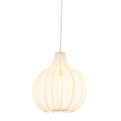 Hanglamp Elati - Bruin - Ø50cm -Leen Bakker 2d7a0f3766e34ae7b7a4edf35495304b