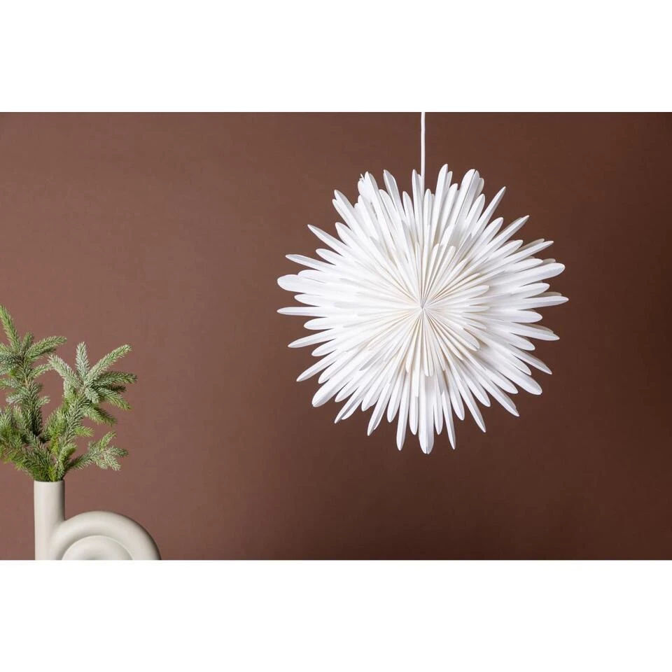 Svea - Kyoto Ster Hanglamp - ø 45 Cm - Wit 3 Svea - Kyoto Ster Hanglamp - ø 45 Cm - Wit - Afbeelding 3